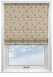 Hartley, Natural - Roman Blind